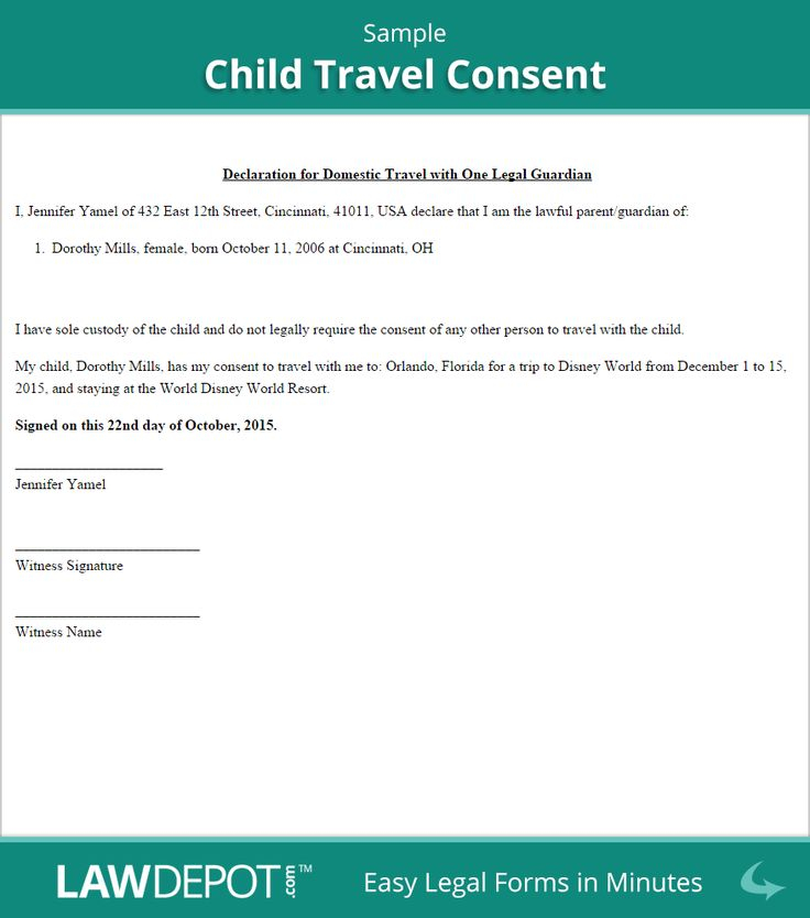 As A Single Parent I Always Have To Remember To Get A Child Travel