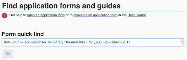 Download Canada Visa Application Form
