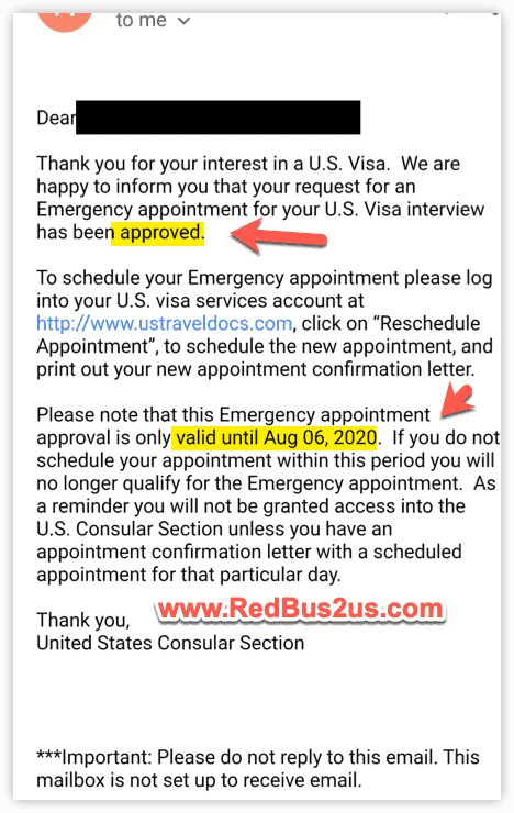 Emergency US Visa Appointment In India 2020 2 User Experiences