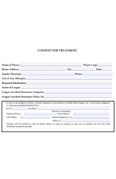 FREE 52 Consent Forms In PDF MS Word Excel