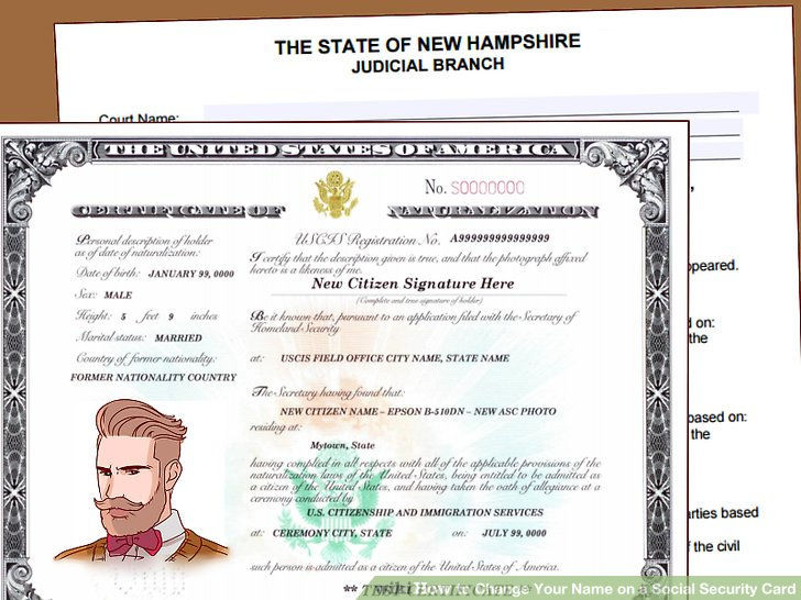 How To Change Your Name On A Social Security Card 10 Steps