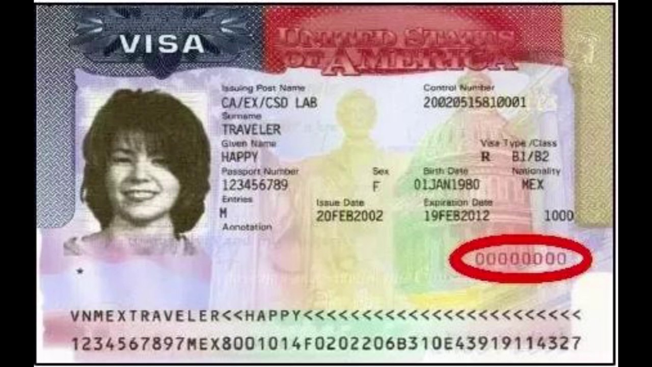 How To Find Your Nonimmigrant Visa Number YouTube