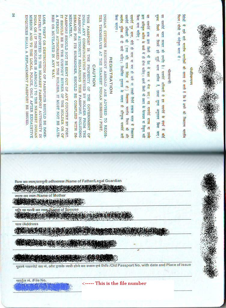 Sudeep s BLOG How To Renew An Indian Passport In USA Through Post
