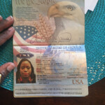 USA Passport With A Red Cover Airport Lost And Found Airport Lost And